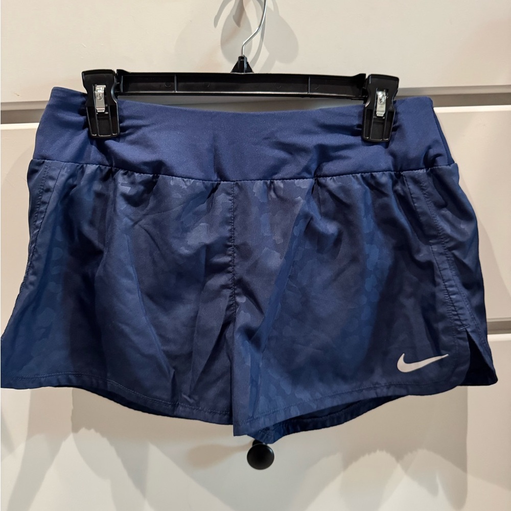 Nike Blue Athletic Shorts Lightweight Performance Fit